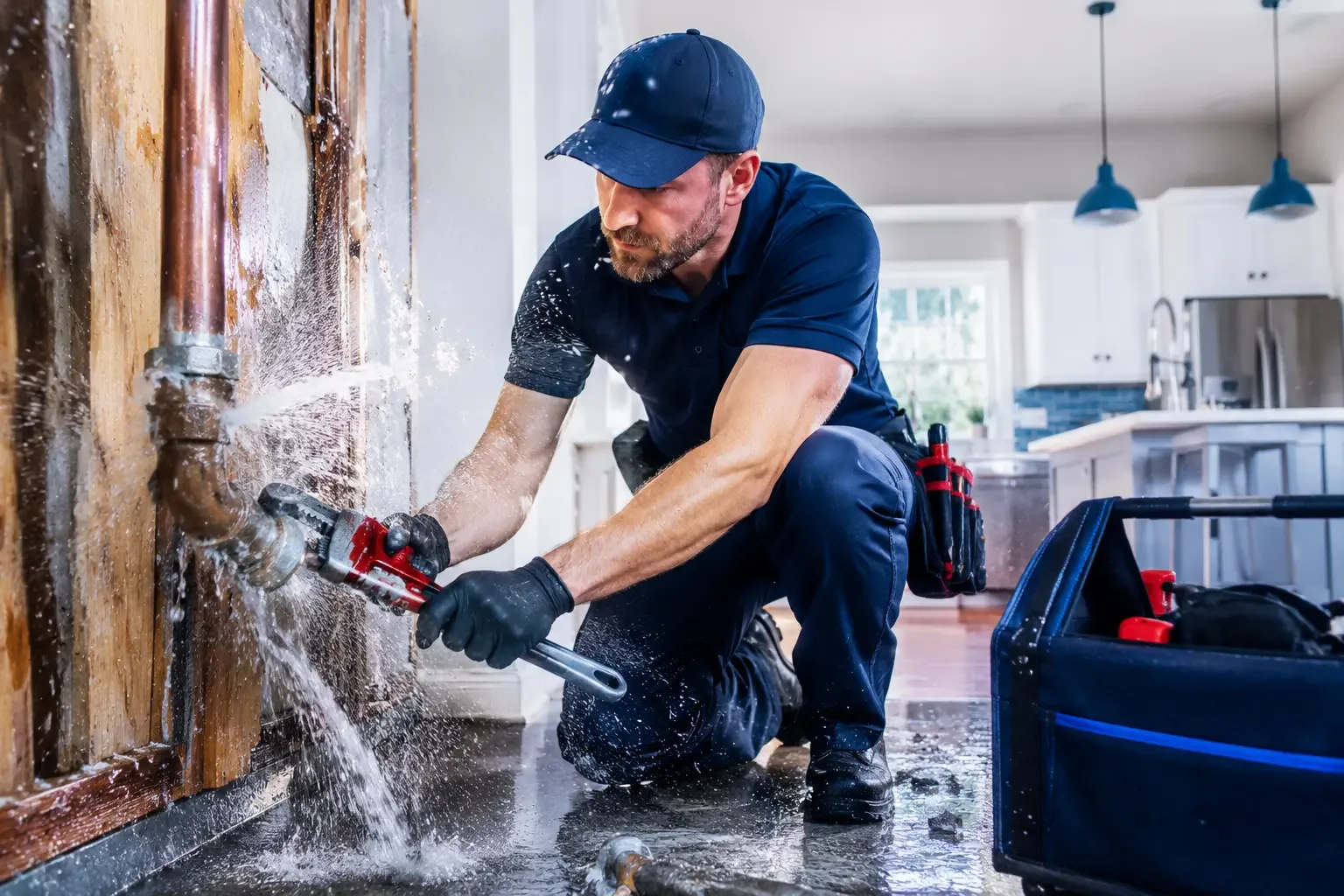 Local emergency pipe repair professionals in New Springfield, OH